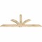 Ekena Millwork Redmond Rough Sawn Timber Gable Bracket, Douglas Fir, 72"W x 30"H x 2"D x 4"F, 10/12 Pitch GBW072X30X0204RED00RDF - alternate 5